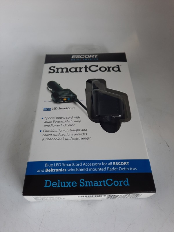Escort SmartCord Power Adapter/ Car Charger Cord w/Mute-NEW gallery