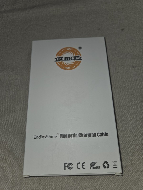 Magnetic Charging Cable (2) 3 in 1 w/ Type C, iP, Micro NEW Endles Shine 3ft