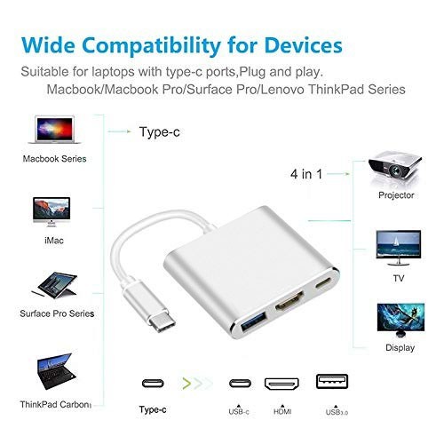 For Samsung Galaxy Note 9 8 S8 S9 Plus Type C HDMI Phone to 1080P HDTV TV Cable gallery