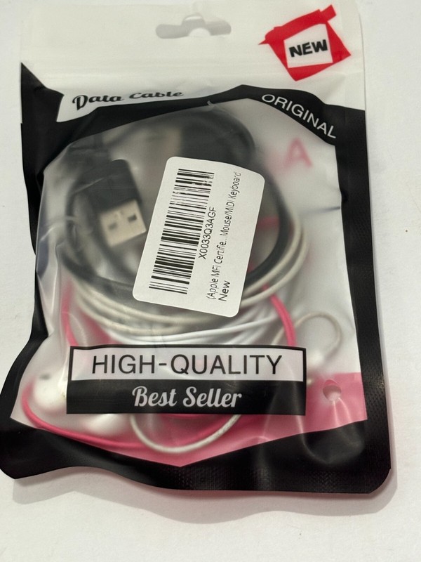 Apple MFI Certified Midi Mouse / Keyboard Data Cable New gallery