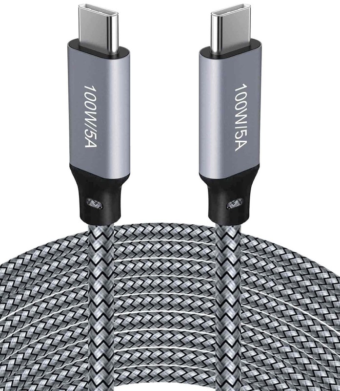 15FT USB C to USB C Cable 100W Fast Charging for iPhone 15, Samsung Galaxy gallery