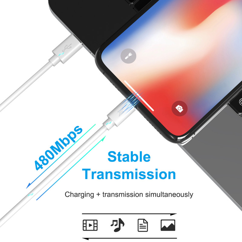 🔥20w Fast Charge Charger+Cable For iPhone 13 12 11 10 8 6 5 XR X for iPad/iPOD gallery