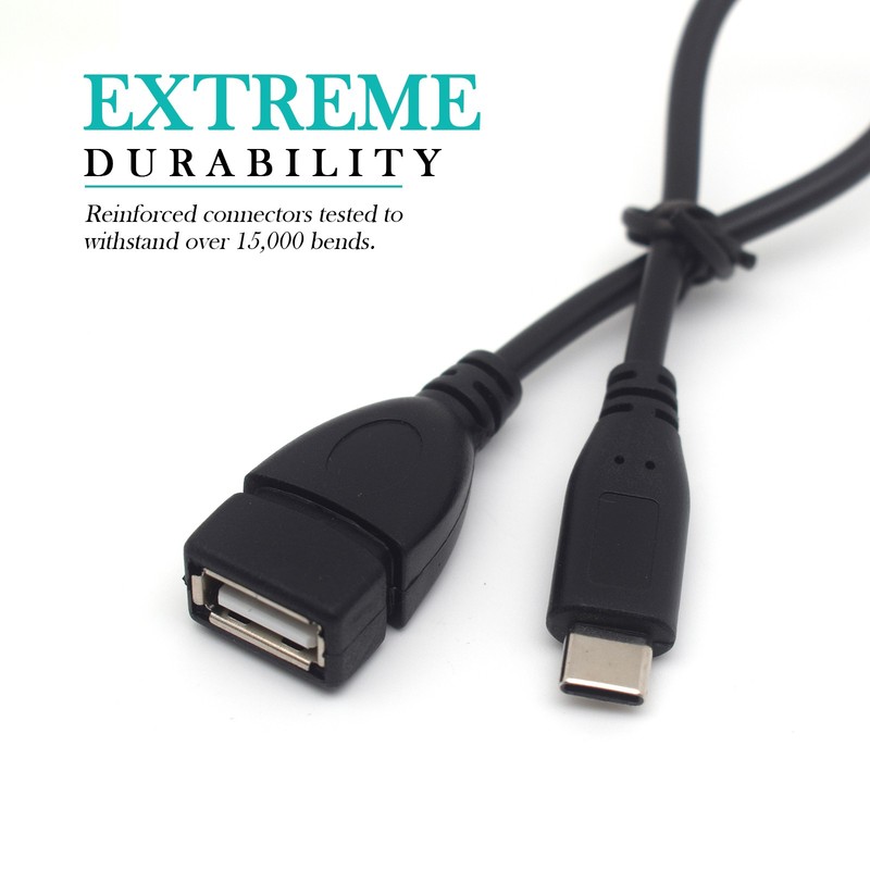 5x USB 3.1 Type-C Male to USB-A 2.0 Female OTG Data & Charging Cable Adapter NEW gallery