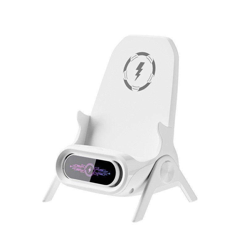 2025 Creative Mobile Phone Holder Vertical Small Chair Wireless Charger