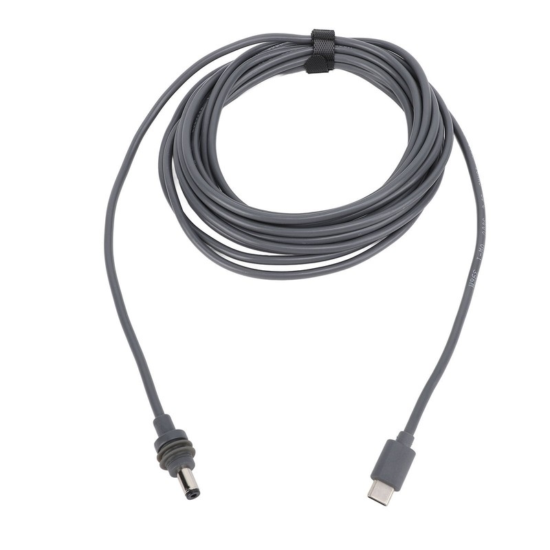 Satellite Type C to DC Power Cable 100W USB C Input To to Water Resistant Barrel gallery
