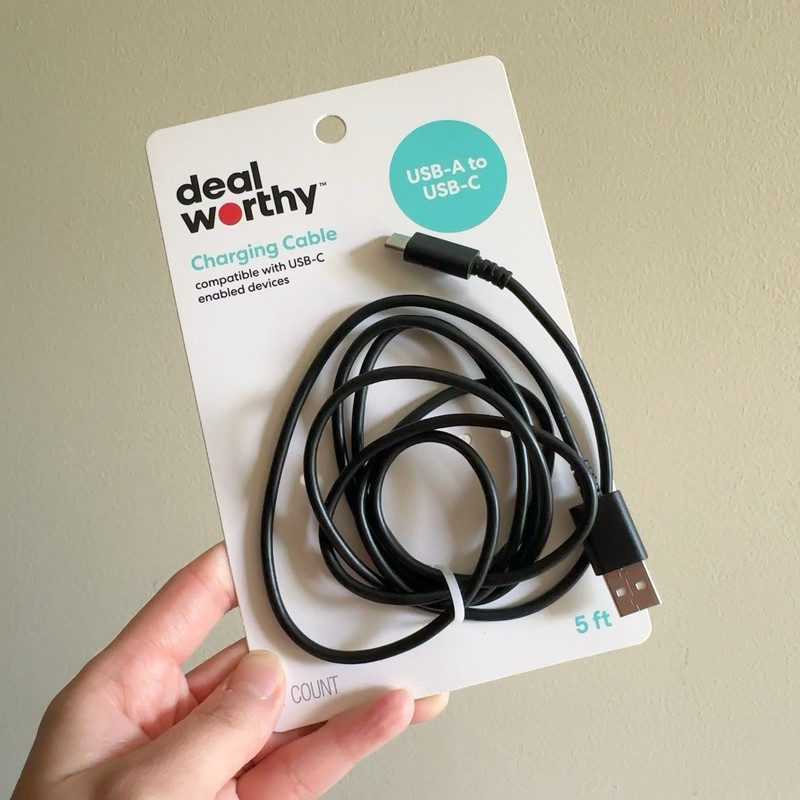 Deal Worthy Fast 5’ Charging Cable USB-A to USB-C New