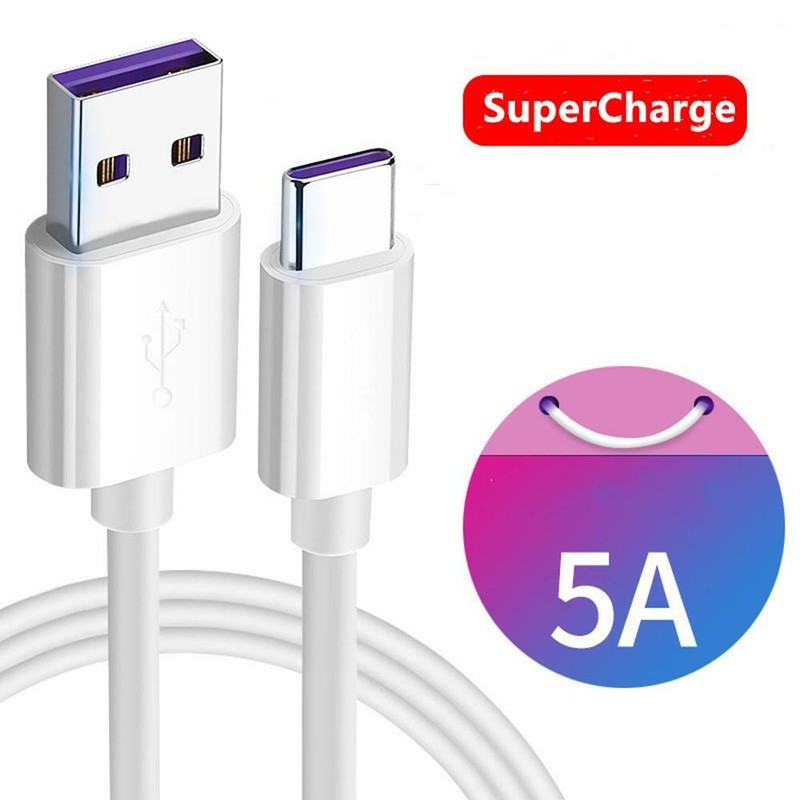 Cable Reload Fast 5A USB Type C Cable 6 7/12ft Fast Super Charge Huawei gallery