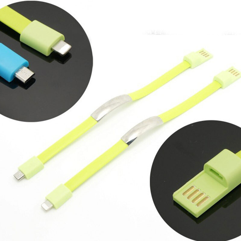Bracelet Wrist Band USB Charging Charger Data Sync Cable Cord For iPhone/Android gallery