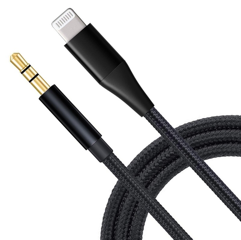 3.5mm Aux Cable Audio Cord Car Stereo Aux-in Speaker Wire for Cell Phones