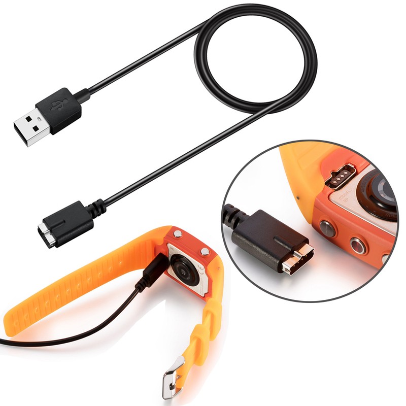 For Polar M430 GPS Running Watch 1M USB Charging Cable Connector Replacement New gallery