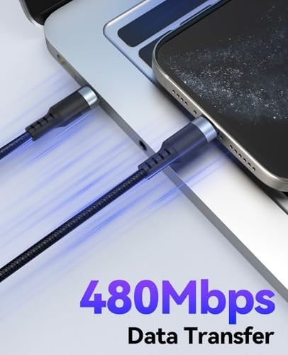 Short USB C to USB C Cable 3 inch, 60W PD Fast Charging TypeC Cord, USBC 2.0 ... gallery