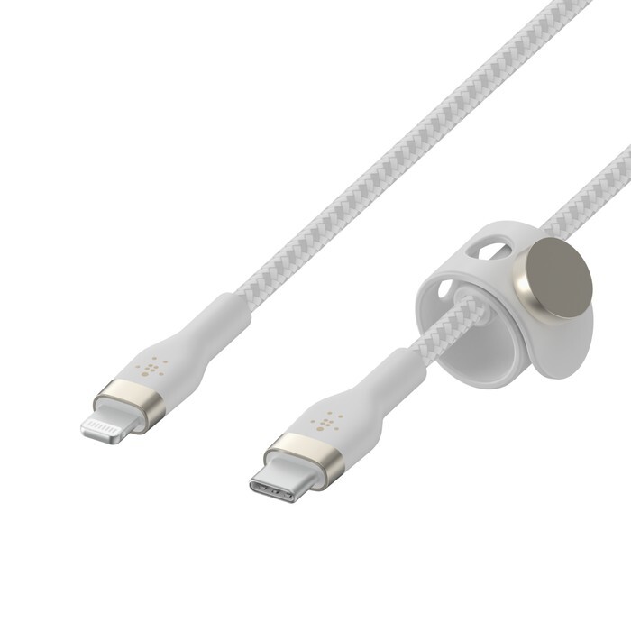 Belkin BoostCharge 1m USB-C To Lightning Cable - White (CAA003bt1MWH) gallery