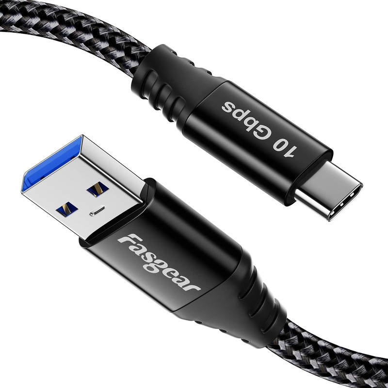 USB Cable 4.9ft - USB A to 3.2 Gen 2 Cord Braided 10Gbps Android Auto Data Ca...