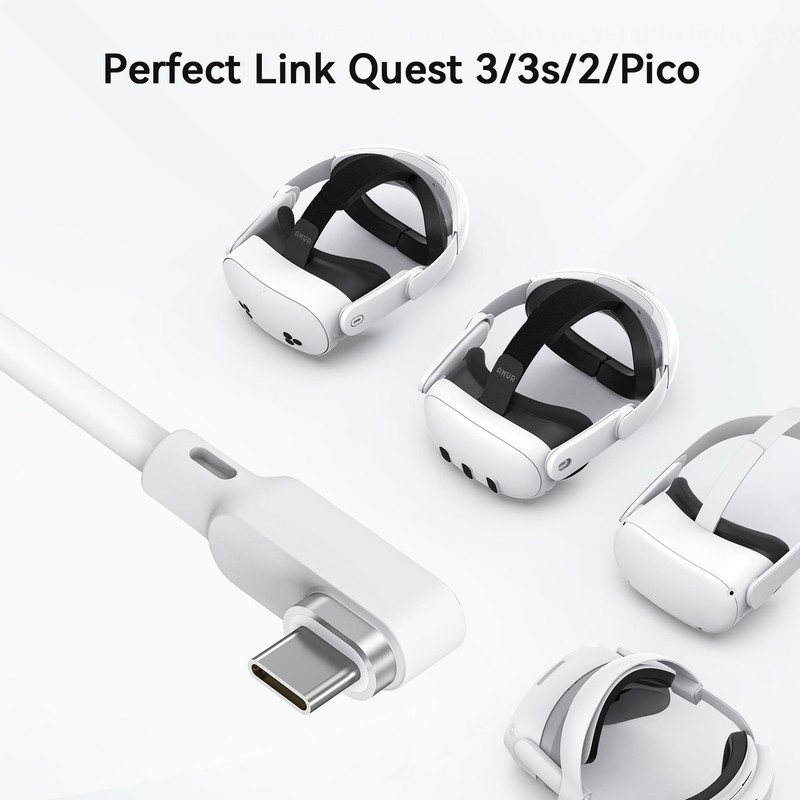 AMVR 16FT5M Link Cable Compatible with Meta Quest 3/3s/2/Pro & Pico 4 Series ... gallery