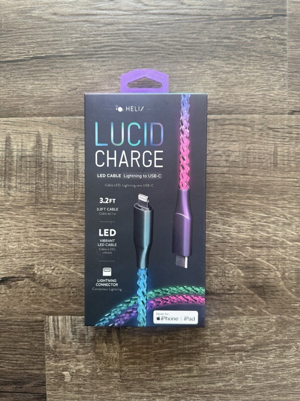 Lucid – LED 3.2′ USB-C To Apple Cable – Brand New