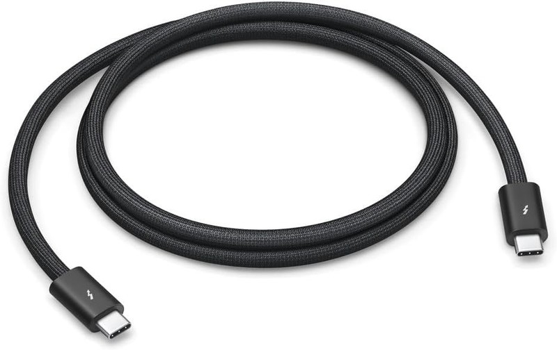 Apple Thunderbolt 4 USB-C Pro Cable 1m High-Speed Data Charge Original Open Box