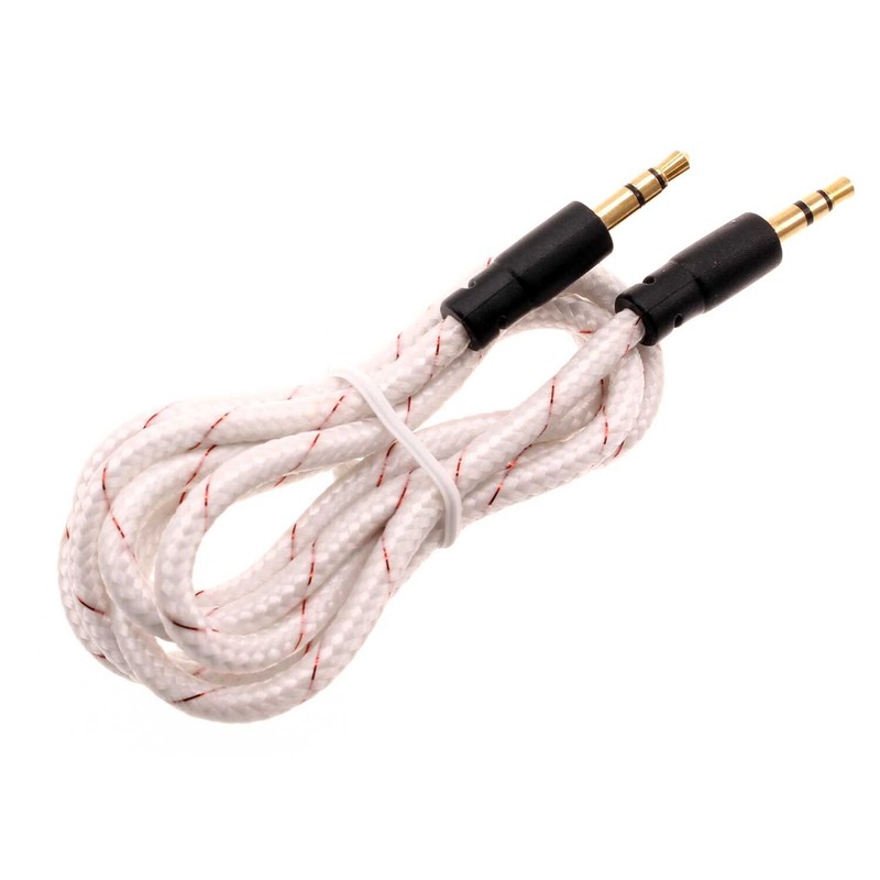 3.5mm Aux Cable Adapter Car Stereo Aux-in Audio Cord Speaker for SmartPhones