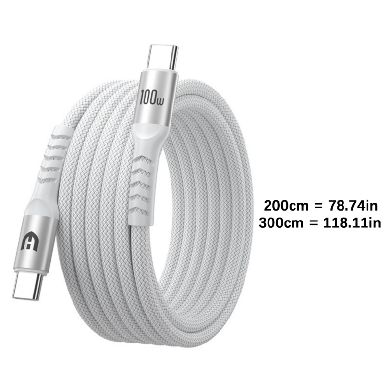 USB C Fast Charging Cable 100W Power Cord Line Support 480Mbps Data Transfer gallery