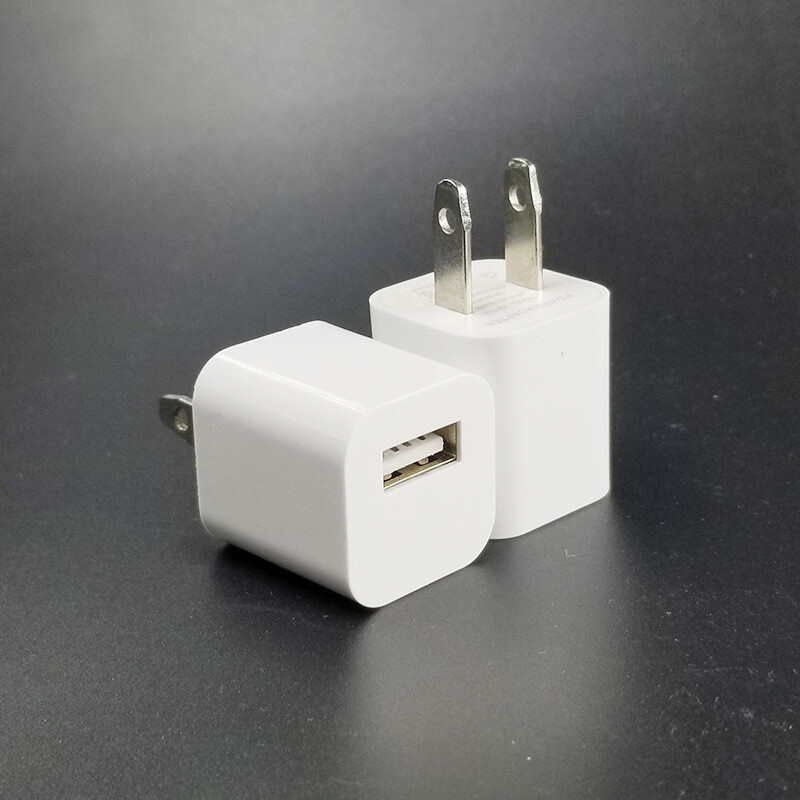 10 x 1A USB Home Wall Charger AC Adapter Plug For iPhone 5 6 7 8 X 11 MAX White gallery