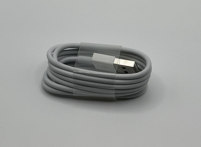 Apple Lightning to USB-A Cable 1m 3ft Charge Sync Data Cable White iPhone gallery