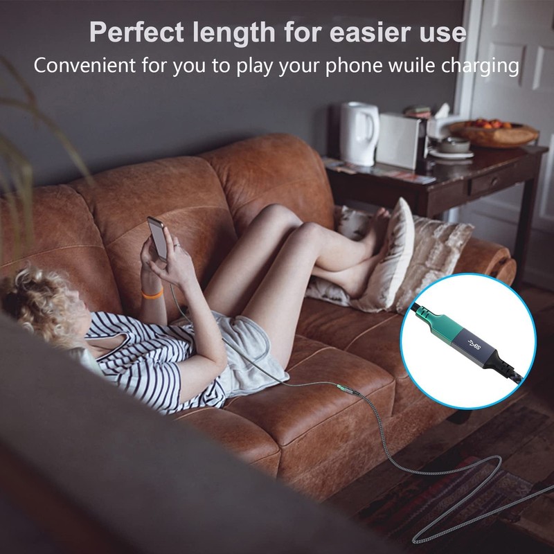20 Ft USB 3.0 Extension Cable Type A Male To Female Braided Extender 1 PCS gallery