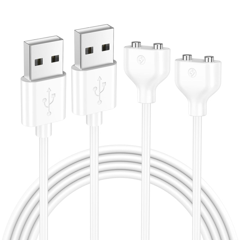 2 Pack 6Mm Magnetic USB DC Charging Cable with 2 Pins Charger Cord gallery