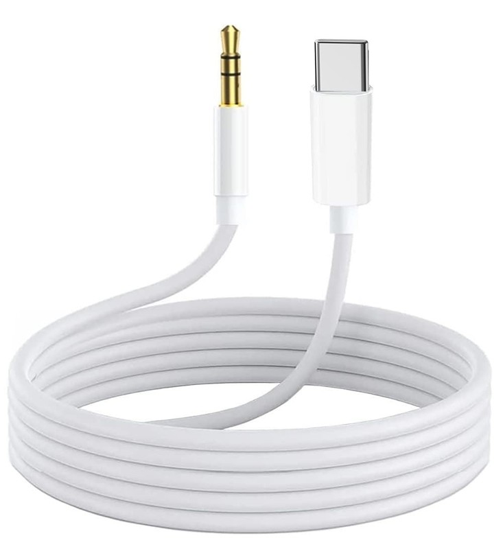 [Apple Mfi Certified] Aux Cord for Iphone 17 16 15, 3.3Ft USB C to 3.5 Mm Aux Au