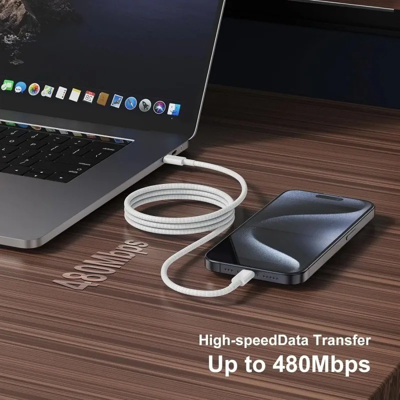 3PCS USB C Cable to USB C 100W Fast Charging Charger Cable Supports Fast Chargin gallery