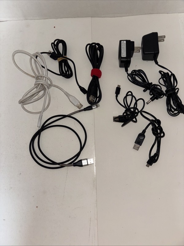Lot Of 8 Various Charger Cords