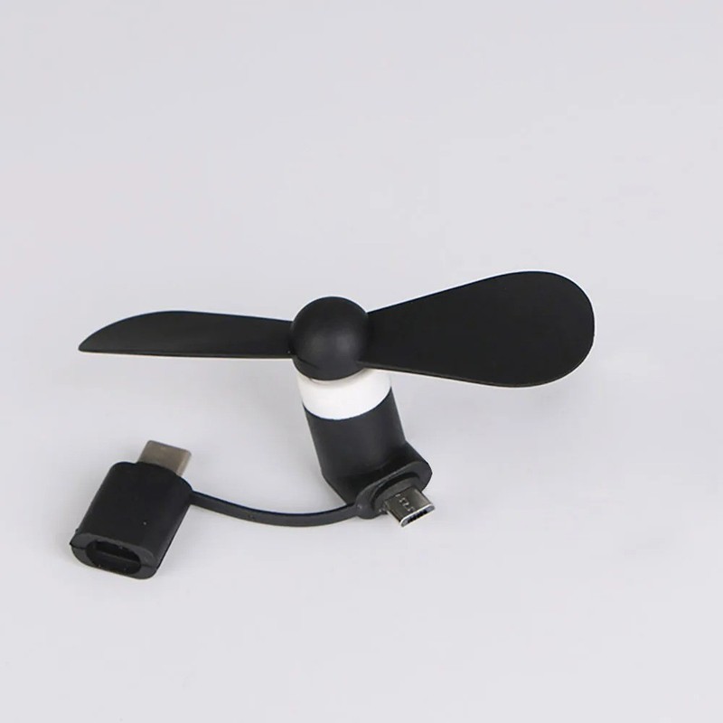 Type C Mini Portable Fan for Phone MicroFan for SmartPhones for iPhone 17 16 15 gallery
