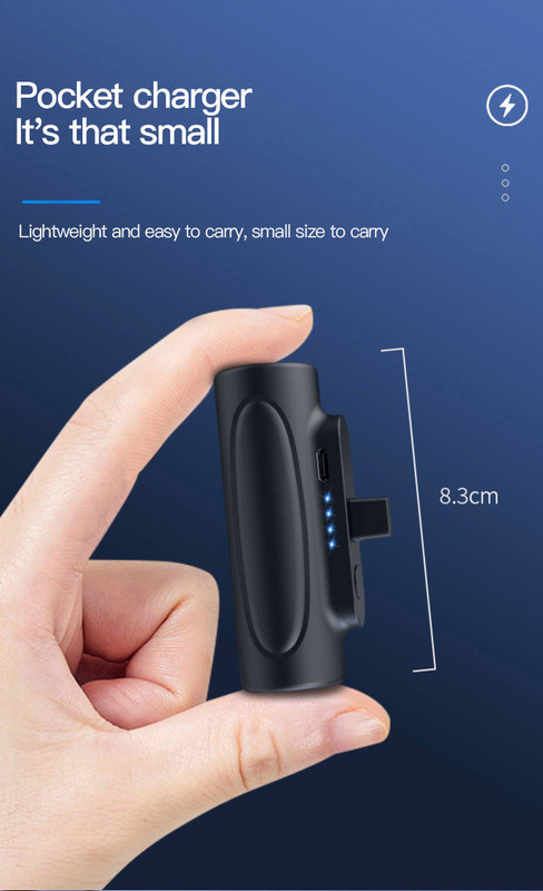5000mAh Portable Power Bank External Mobile Battery Charger For iPhone 13 12 11 gallery