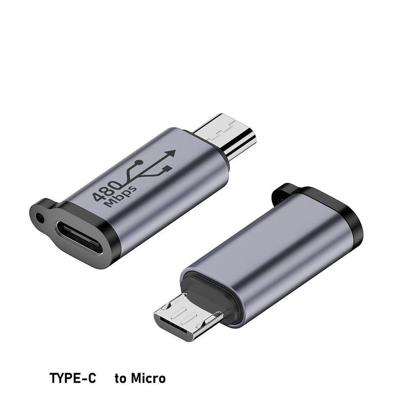 USB C to Mini USB2.0 Adapter Type-C Female to Mini Convert USB ada Male B2Y9 gallery