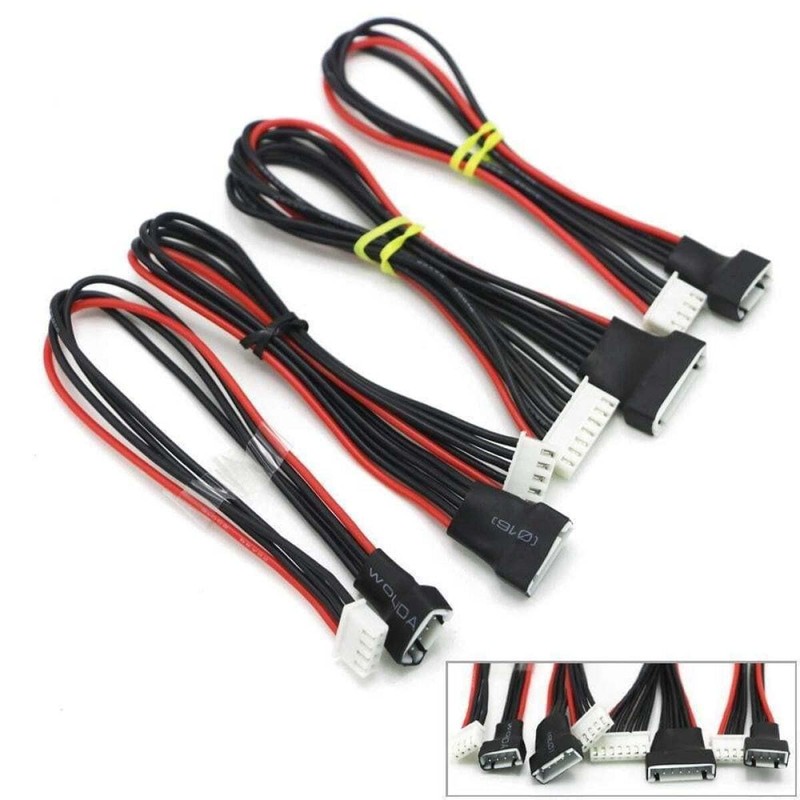 2/10pcs Connector-XH 2S 3S 4S 6S 10-20cm 22AWG Balance Wire Cable Lead gallery