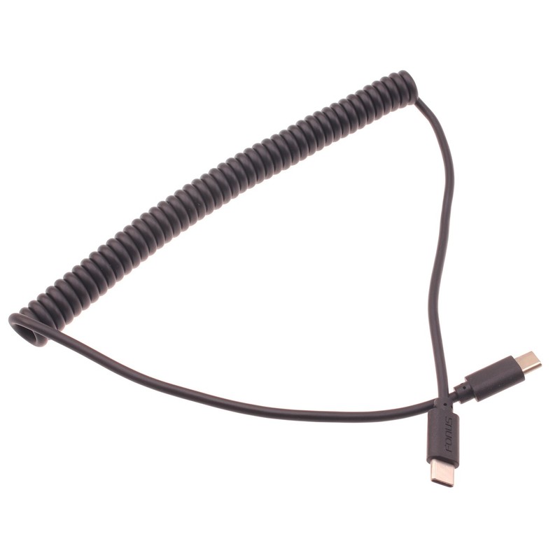 For Samsung Galaxy Z Fold Flip – USB-C to TYPE-C Coiled Cable Fast Charger Cord