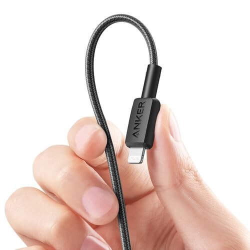 Anker 322 USB-C to Lightning Cable Braided MFi Certified iPhone 6 feet gallery