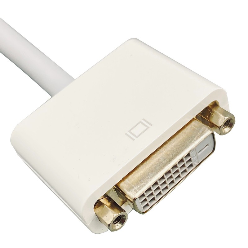 Genuine Apple DVI-D Male to DVI-D Female Cable Monitor Display Adapter 922-7166 gallery