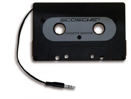 Scosche Universal Cassette Adapter For Samsung Galaxy S10+ S9 S8 S7 6 Edge