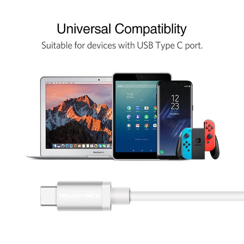 Thunderbolt3 Compatible Braided Cord for USB-C Devices, 3FT-10Gbps Data Transfer gallery