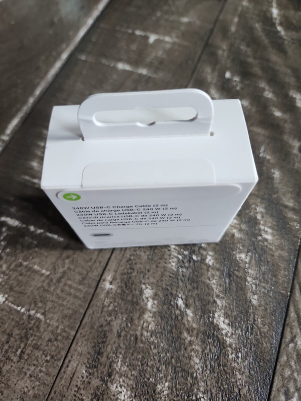 Genuine Apple 240W USB-C Charge Cable Braided 2m/6Ft - NEW gallery