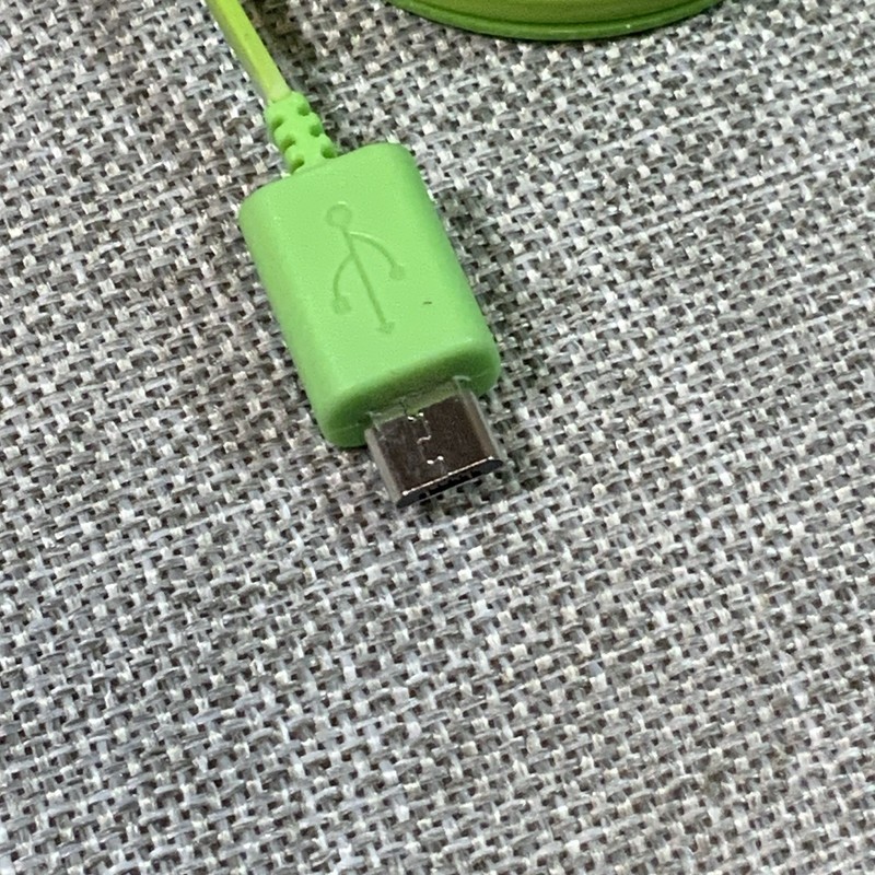 Enercell Retractable USB A to Micro USB Cable Green Cat 2730707 Charger Cord gallery