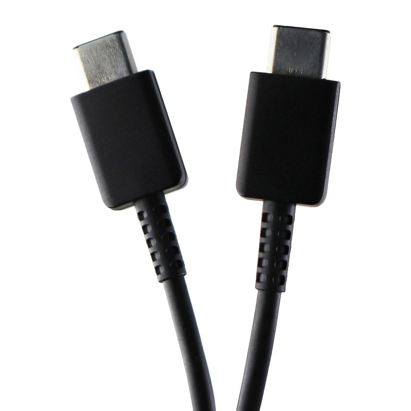 Samsung (3.3ft/1m) USB-C to USB-C (Type C) Charge & Sync Cable – Black