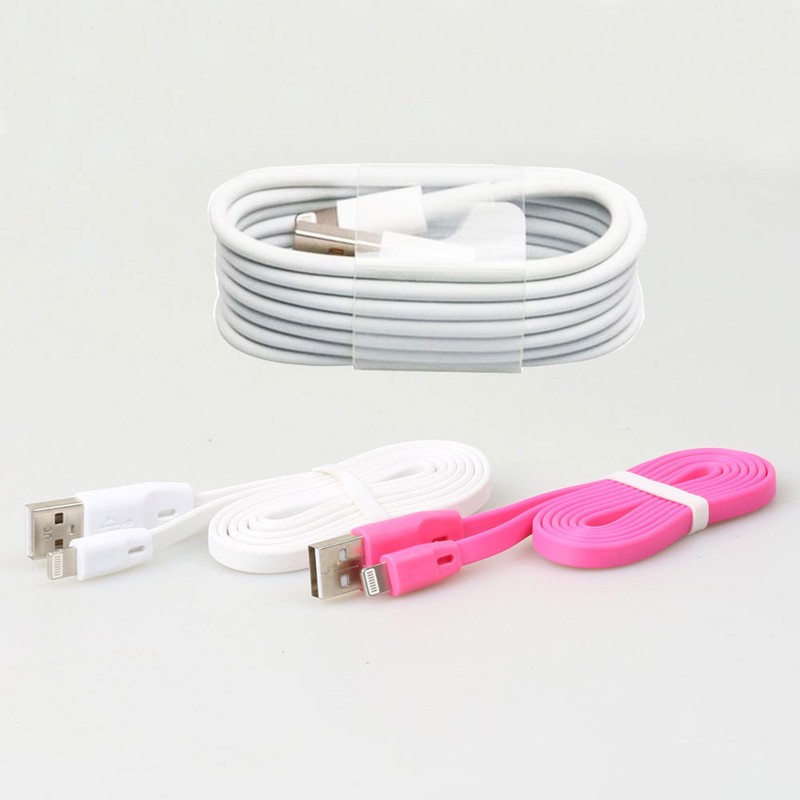 USB Sync Data Cord Cable for Apple iphone 7 7 6 plus 6se 5 5s 5c ipod 5 nano 7