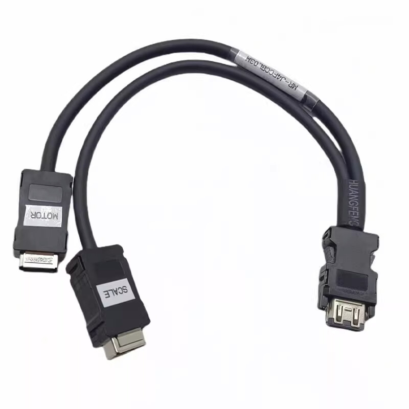 Servo branch cable MR-J4FCCBL03M connection line