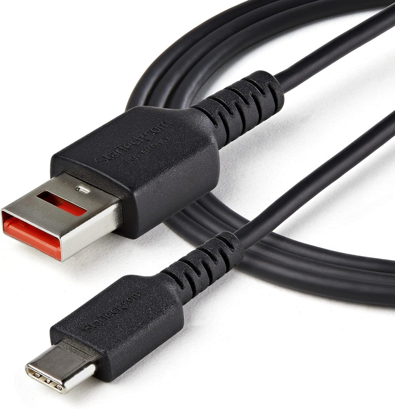 3Ft (1M) Secure Charging Cable USB-A to USB-C Data Blocker Charge-Only Cable No- gallery