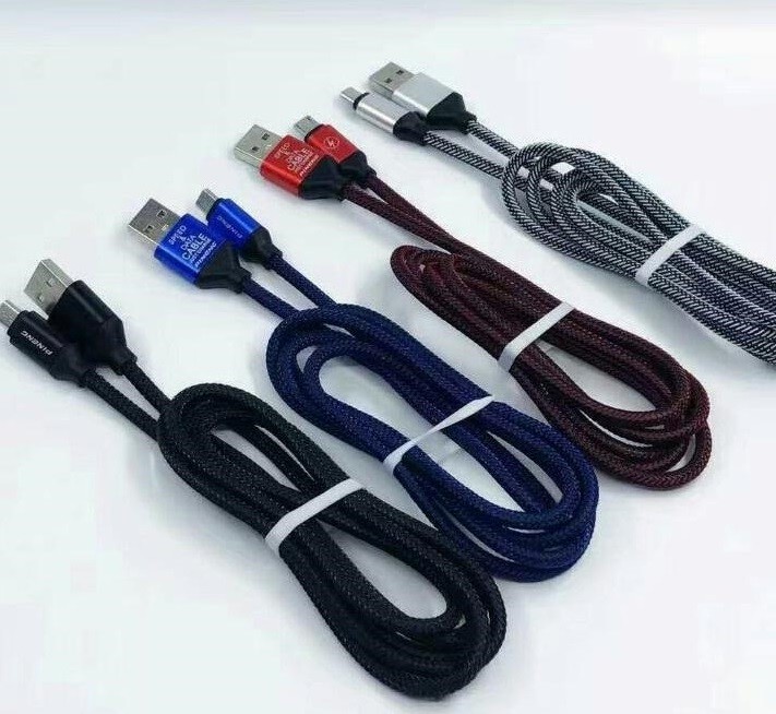 STRONG Micro 1M 3FT USB STEEL Cable ANDROID Data Sync Charging Charger Cord