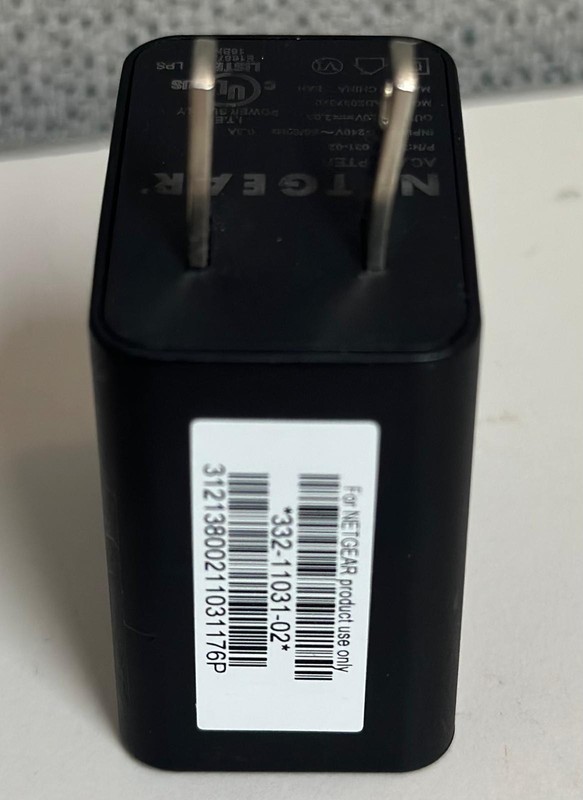 Netgear (AD2037320) 5 Volt - 2 Amp Output Wall Charger - Black gallery
