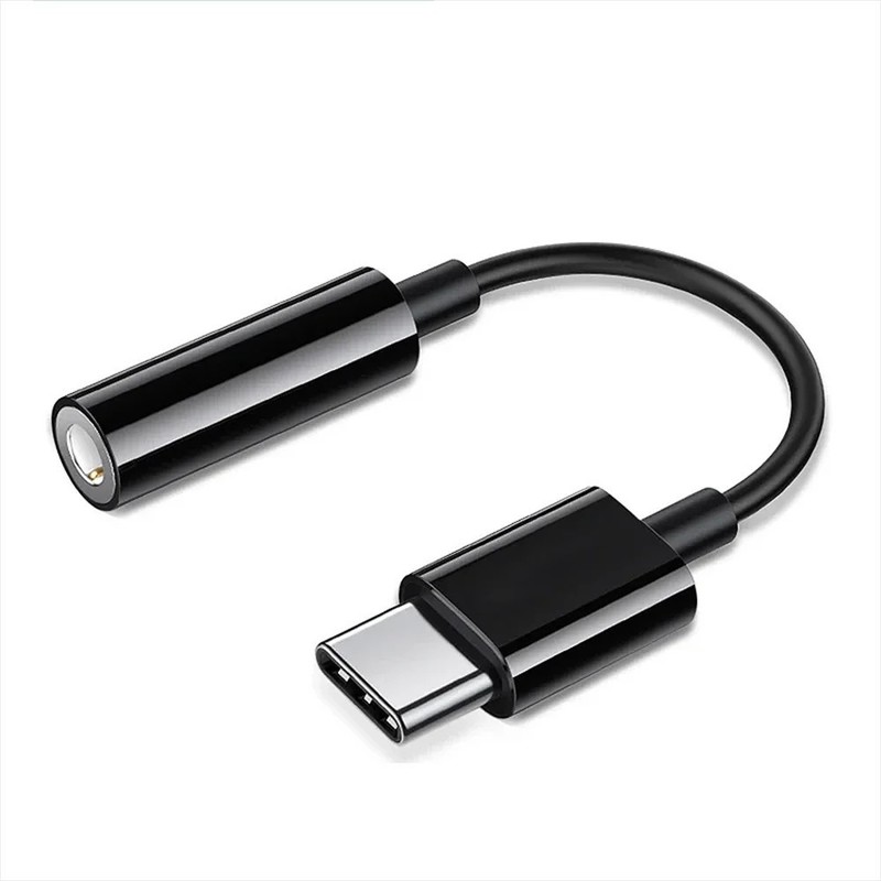 USB Type C To 3.5 Jack Earphone Adapter USB-C 3 5mm Audio Cable Converter