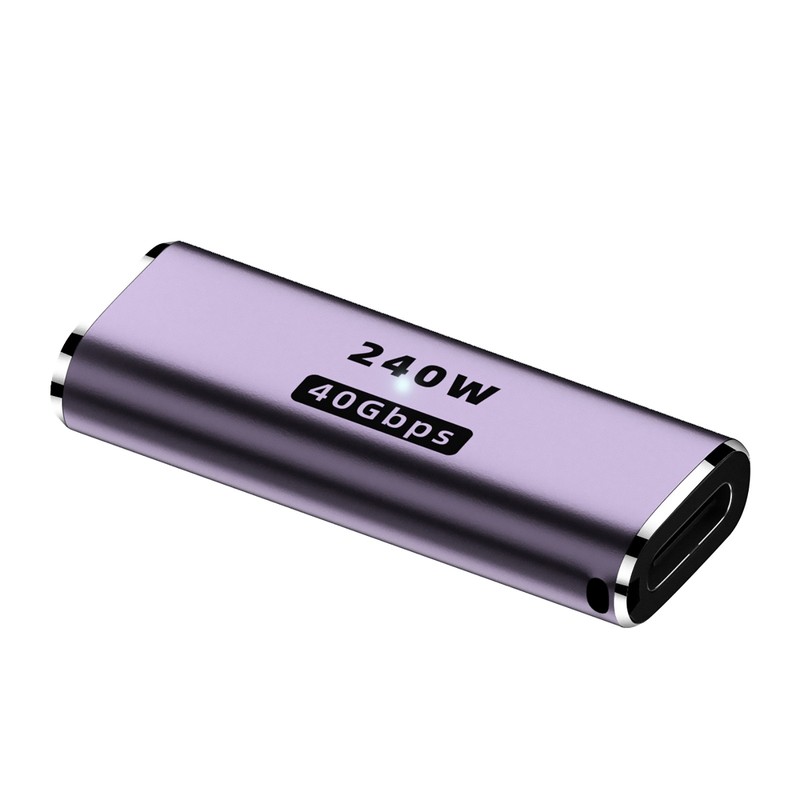 Universal USB 4 Type C Female To Female Adapter Connector Coupler 240W 40Gbps 8K gallery