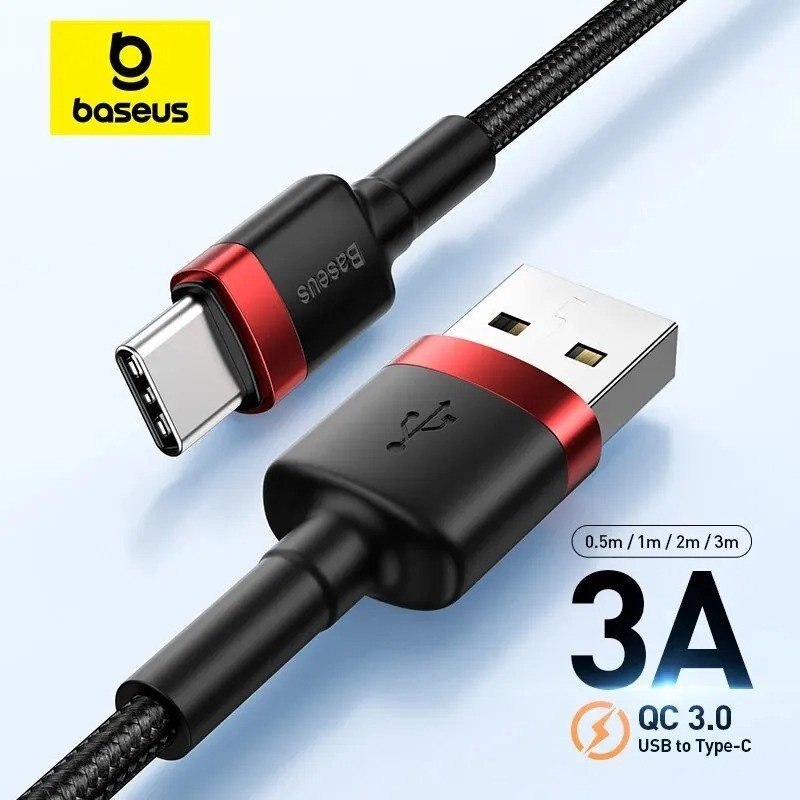 Baseus USB to Type C -iPhone Charging Data Cable Fast Charger for Samsung iPhone gallery