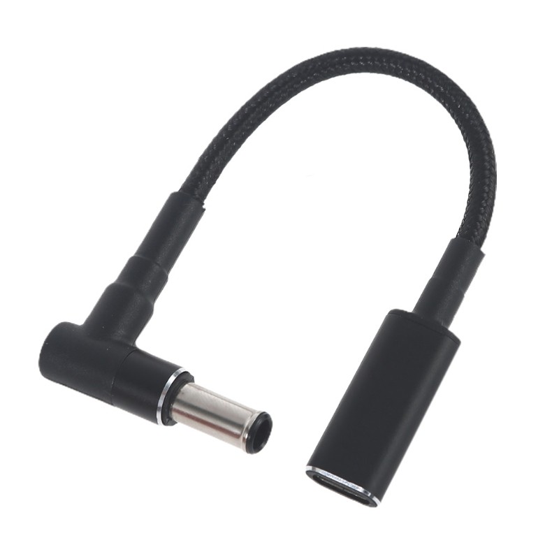 Universal Type-C to for DC 6.0X1.4mm Cable 15cm Length Used for All Type-C Port